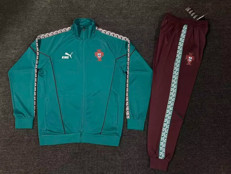 AAA Quality Portugal 26/27 Tracksuit - Green